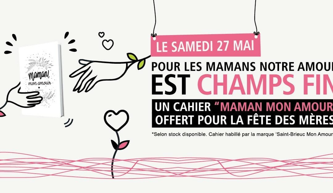 Fête des mères – Cadeau des commerçants